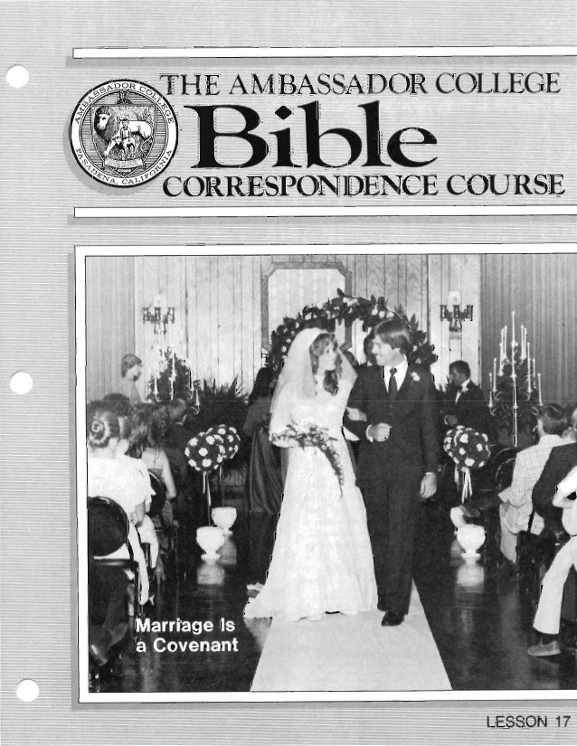 Bible Correspondence Course 17