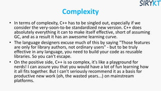 C c# | PPTX