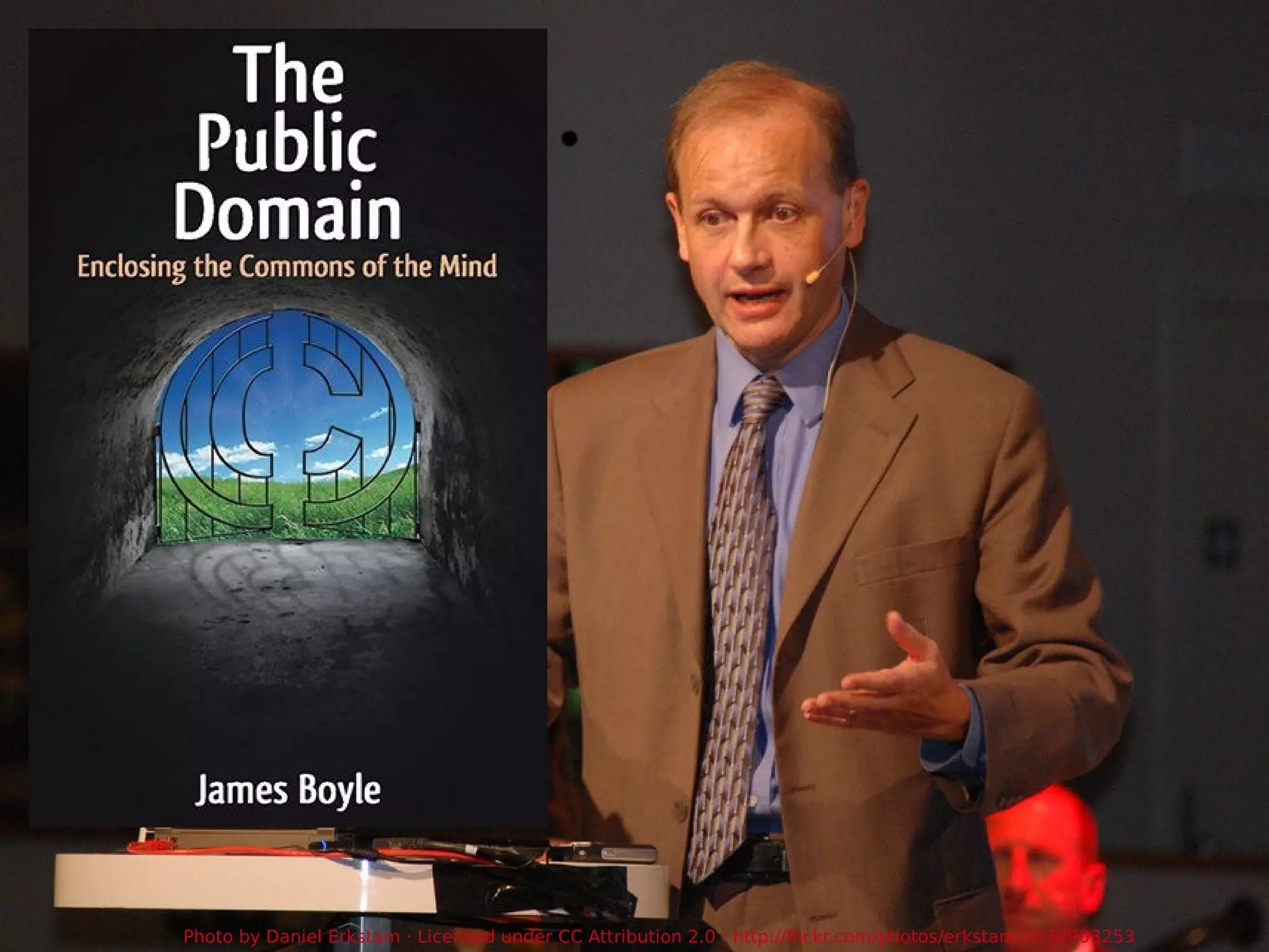 James Boyle Photo by Daniel Erkstam · Licensed under CC Attribution 2.0 ·  http://flickr.com/photos/erkstam/4070903253 