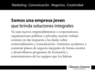 Cóncavo & Convexo | marketing y comunicación