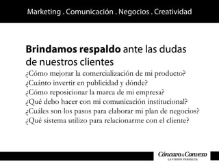 Cóncavo&amp;Convexo - Marketing y Comunicación