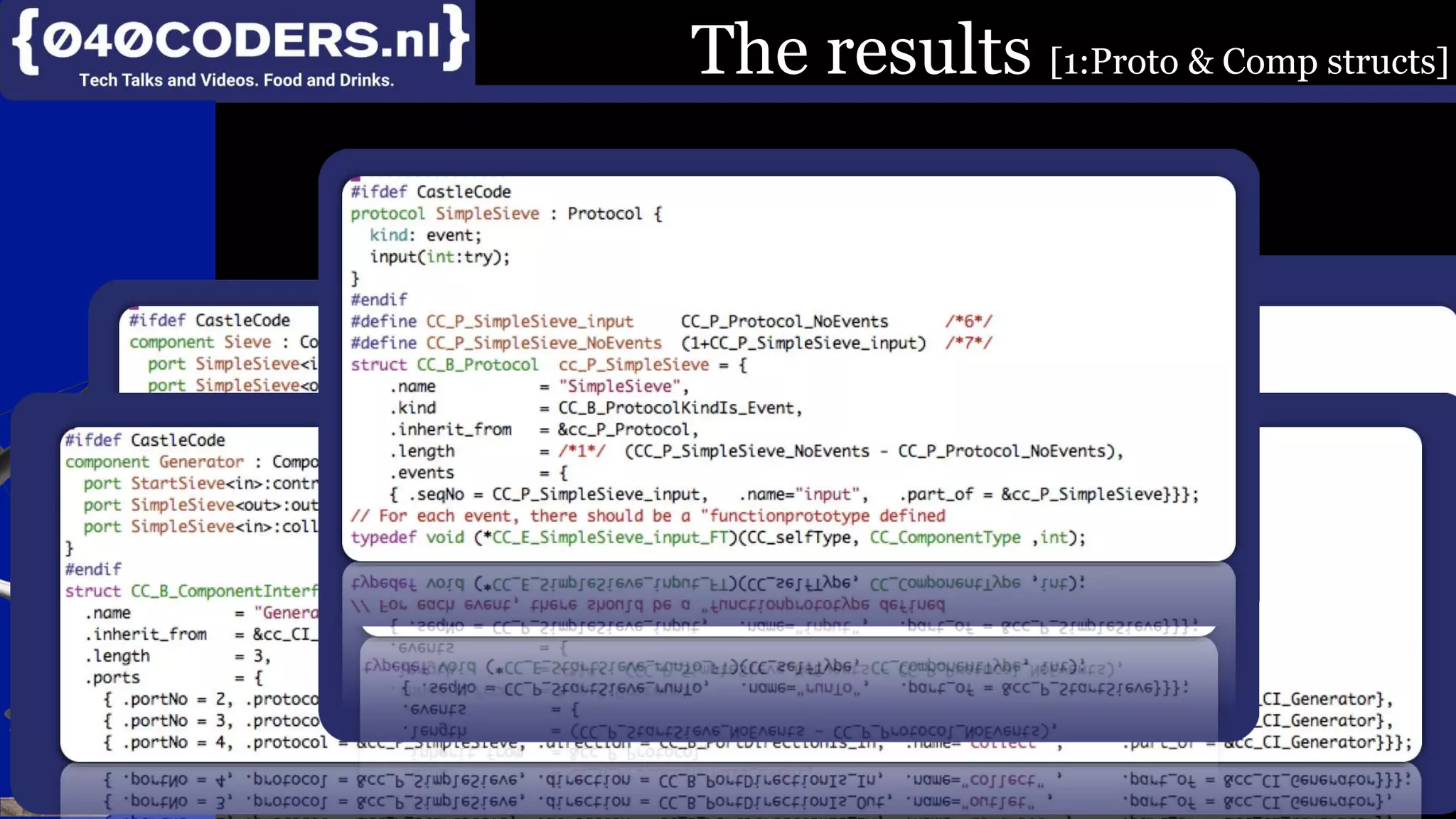 Mijn missie:
SoftwareBeterMaken
Product, Proces, Imago
The results [1:Proto & Comp structs]
 