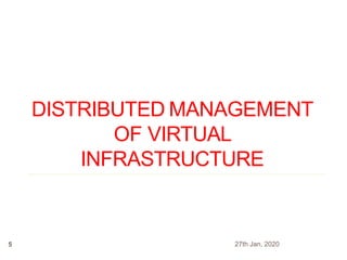 VM for cloud infrastructure | PPTX