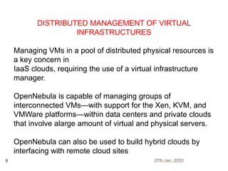 VM for cloud infrastructure | PPTX