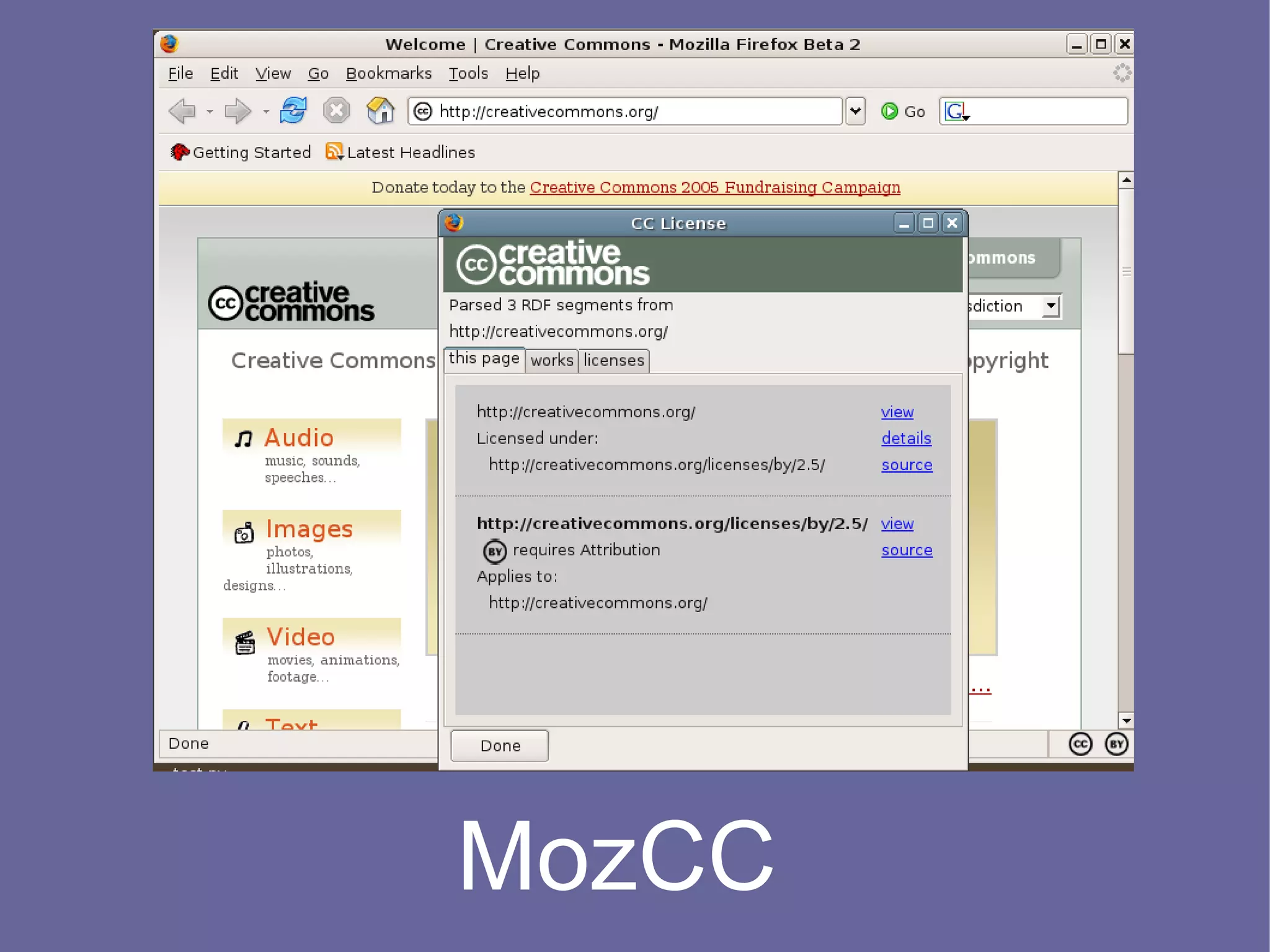 MozCC
 