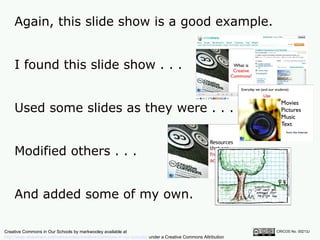 <ul><li>Again, this slide show is a good example.  </li></ul>CRICOS No. 00213J   I found this slide show . . . Used some s...