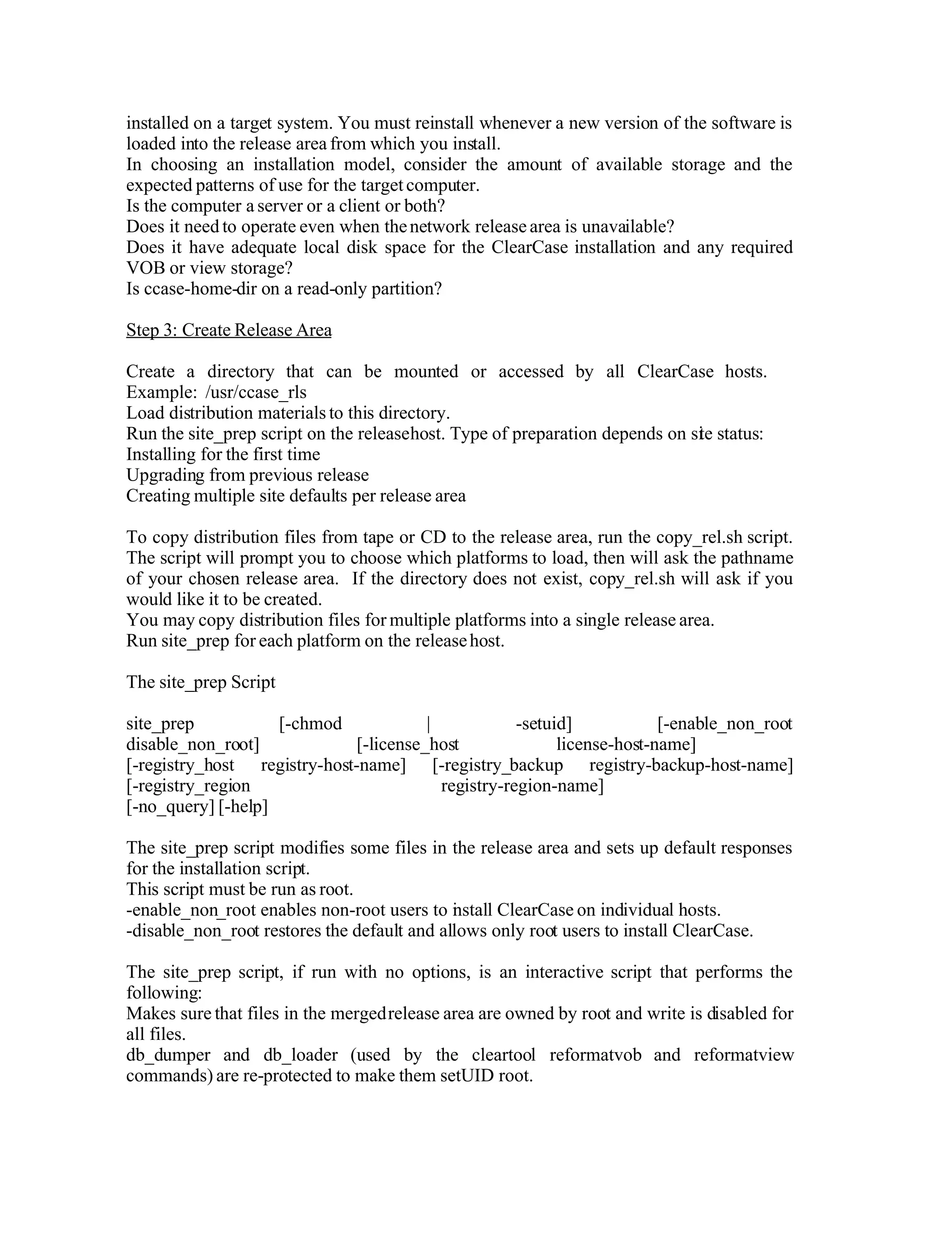 Cc Installation Process