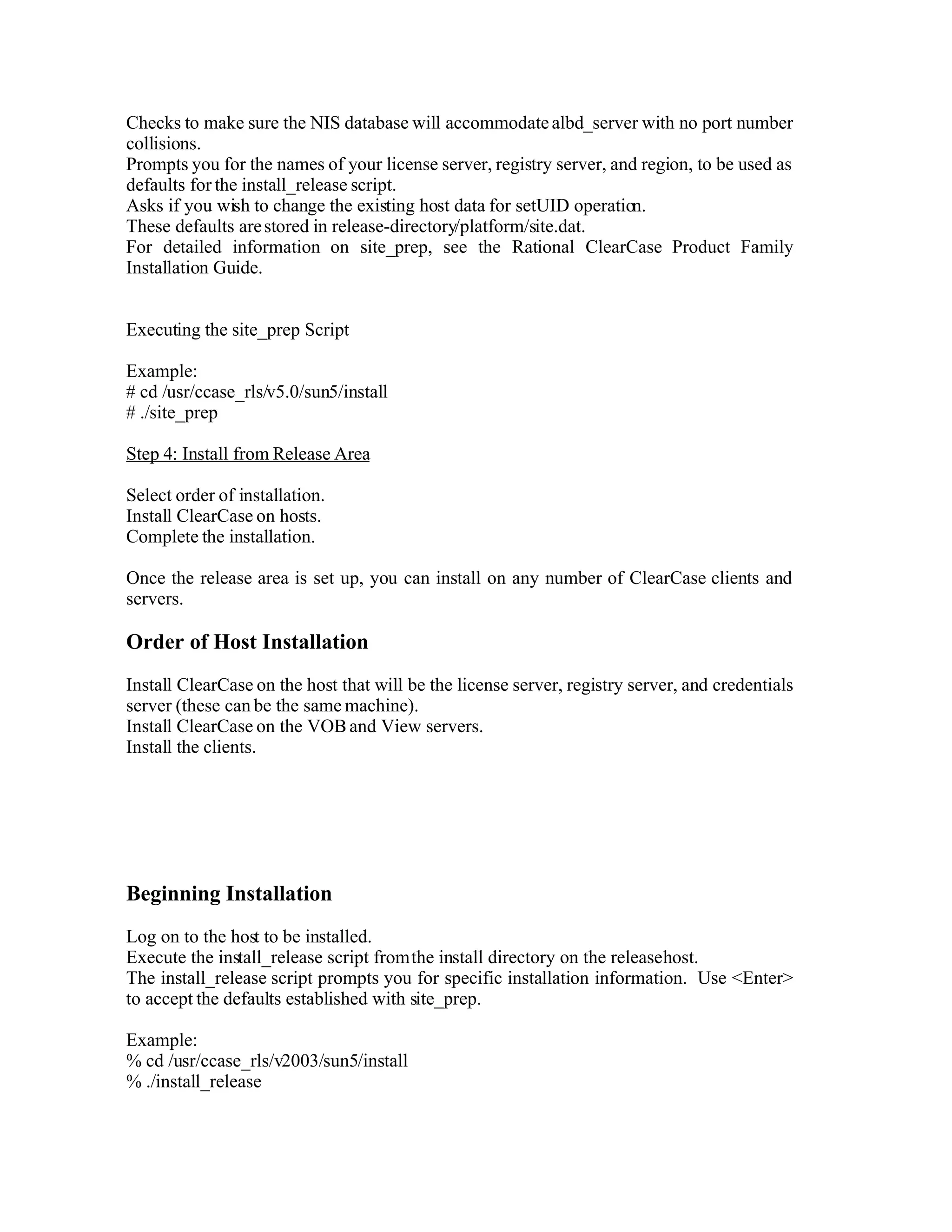 Cc Installation Process