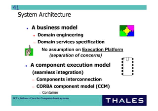 Component Based Distributed System Development