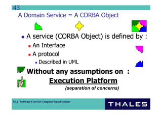 Component Based Distributed System Development