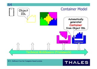 Component Based Distributed System Development