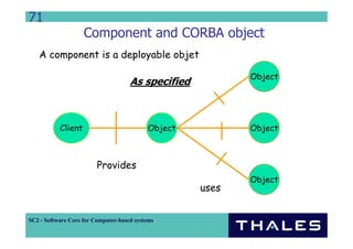 Component Based Distributed System Development
