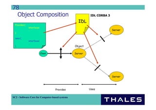 Component Based Distributed System Development