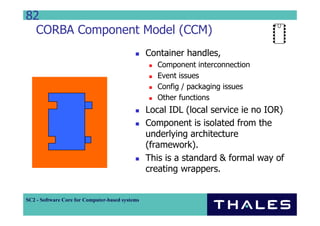 Component Based Distributed System Development