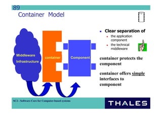 Component Based Distributed System Development