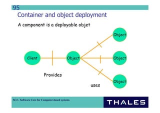 Component Based Distributed System Development