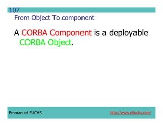 CCM IDL, CORBA Component Model IDL