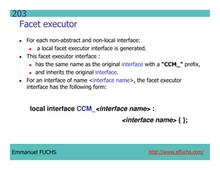 CCM IDL, CORBA Component Model IDL