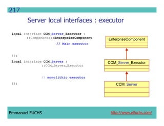 CCM IDL, CORBA Component Model IDL