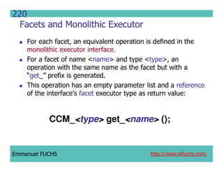 CCM IDL, CORBA Component Model IDL
