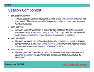 CCM IDL, CORBA Component Model IDL
