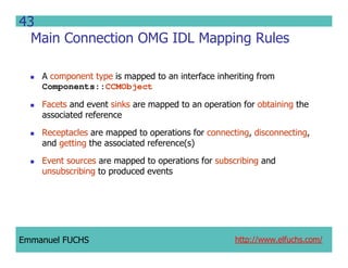 CCM IDL, CORBA Component Model IDL