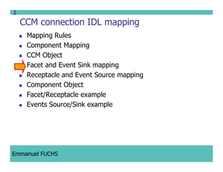 CCM IDL, CORBA Component Model IDL