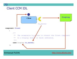 CCM IDL, CORBA Component Model IDL