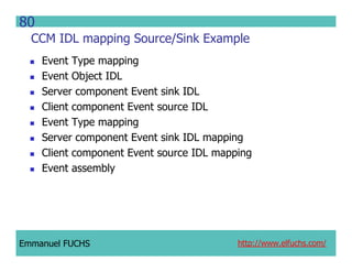 CCM IDL, CORBA Component Model IDL