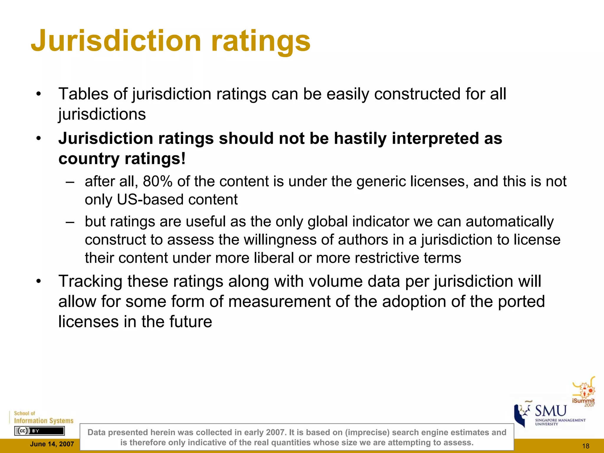 Cc Monitor Findings - iSummit