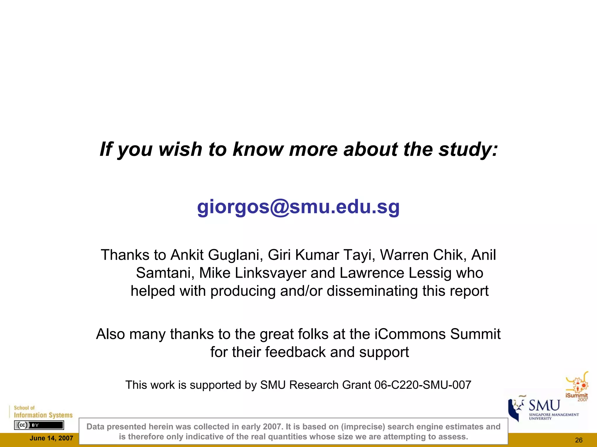 Cc Monitor Findings - iSummit