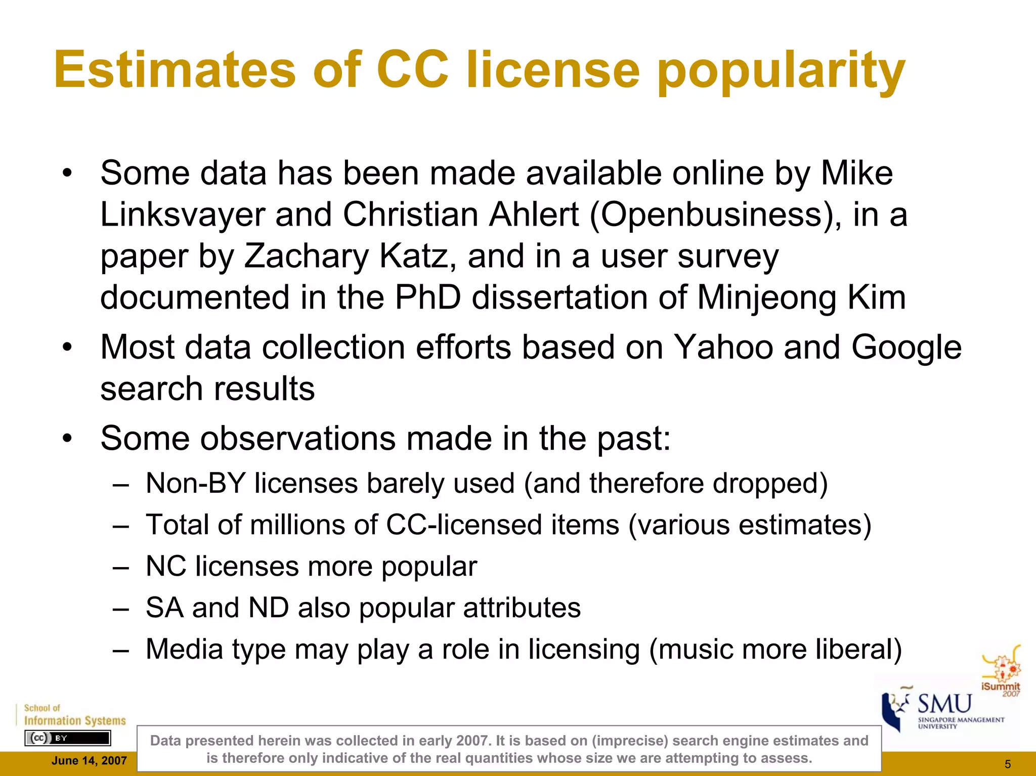 Cc Monitor Findings - iSummit