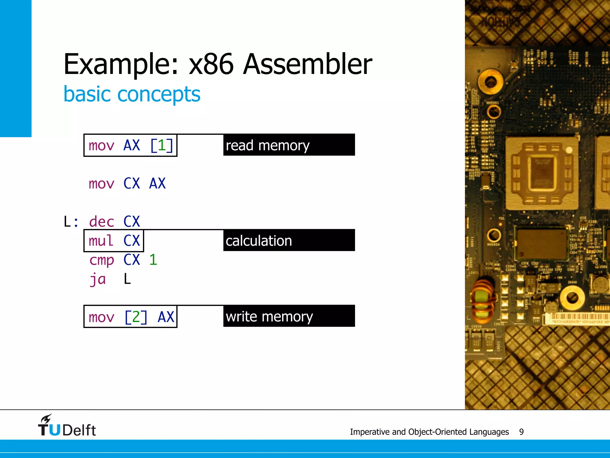 programming languages
Imperative and Object-Oriented Languages
Polymorphism
print(42)
print(42.0)
print("foo")
25
 