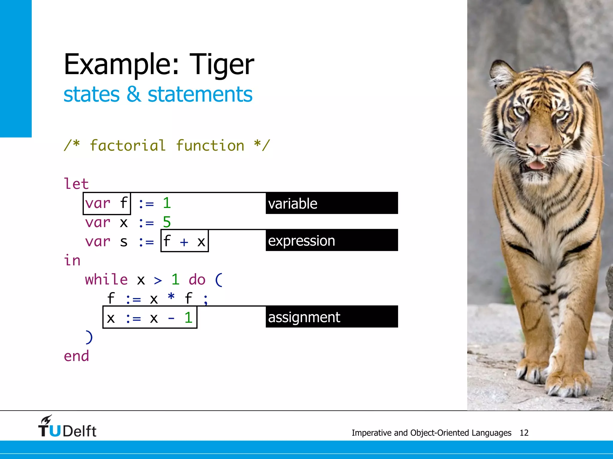 invariance
Imperative and Object-Oriented Languages
Type Systems
A <: B
C = D
39
 