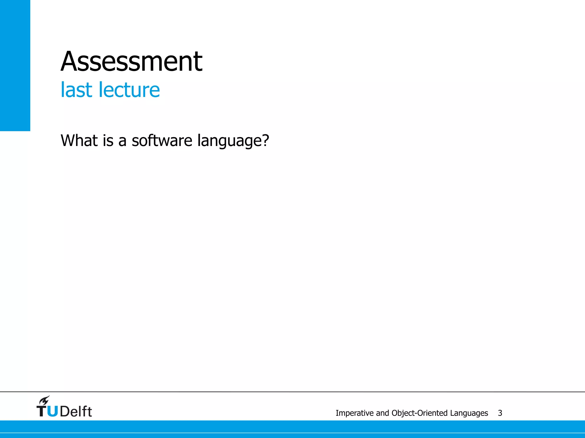 Term Rewriting
imperative languages
I
6
 
