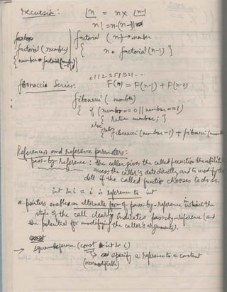 C C++ programming Lecture notes | PDF