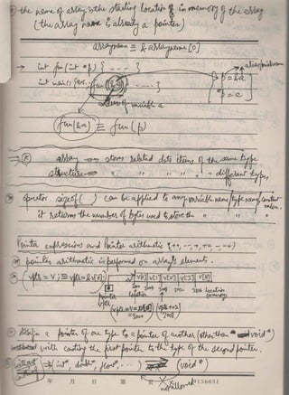 C C++ programming Lecture notes | PDF