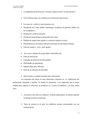 Plan de ConvivenciaC.C. Santa Teresa.