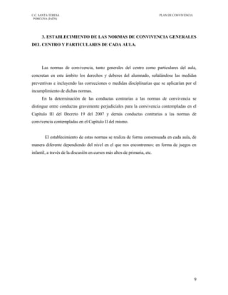 Plan de ConvivenciaC.C. Santa Teresa.