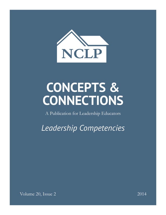 Concepts & Connections - A Publication for Leadership Educators | PDF