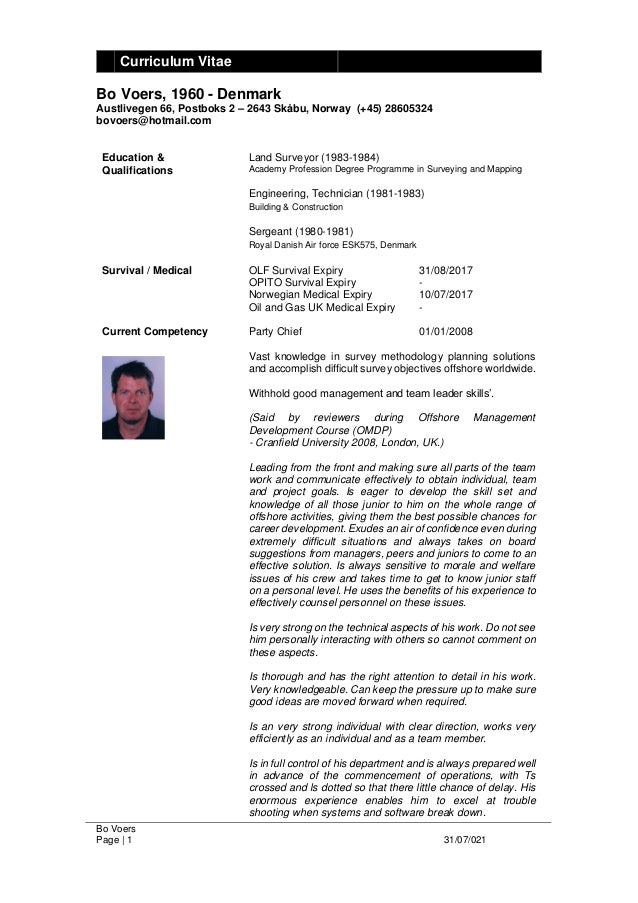 cv pcbovoers 30012016 uk int survey cv template 2016