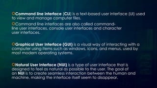 Nui Operating System Comprehensive Overview of Application Development and Emerging ...