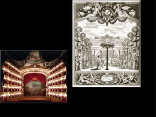 A coisa cênica tem muito a ver com o barroco, a teatralidade, a ópera. O teatro, que a vezes traz o excesso, era uma forma cultural forte para exprimir a visão de mundo barroco.  