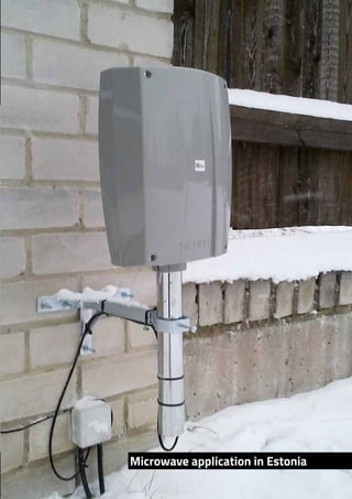 Microwave application in Estonia
 