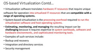 Comprehensive Overview of Cloud Enabling Technologies and Internet ...