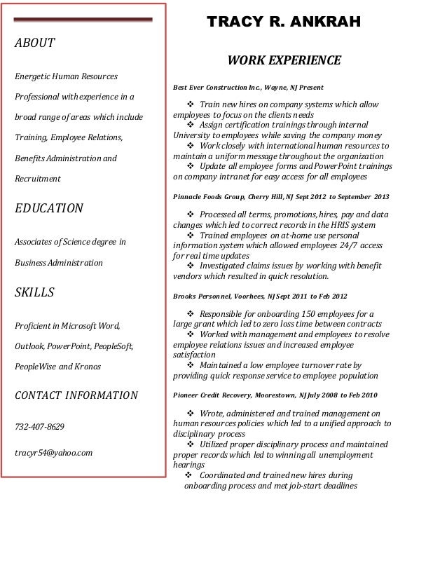 newresume102015