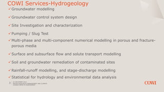 Groundwater Modelling Application for Waterworks | PPTX