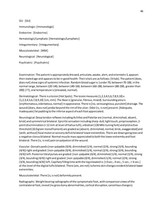 Podiatry Notes Examples Podiatric Practice Templates Full_Final Edit | PDF