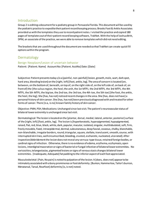 Podiatric Practice Templates Full_Final Edit