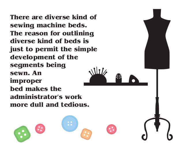Sewing Machine Beds